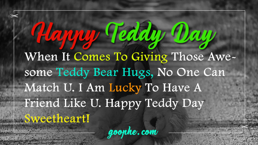 Happy Teddy Day Status For Insta